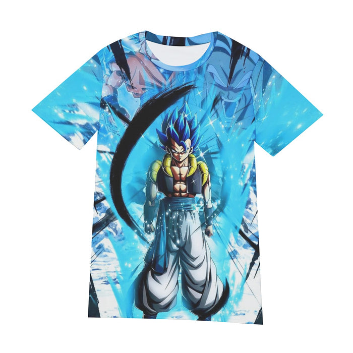 Intense Goku Fighting During The Rain DBZ T-Shirt