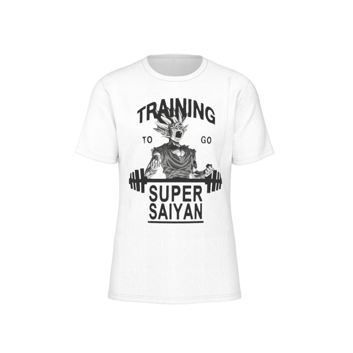 Dragon Ball Z Gohan Training To Go Super Saiyan Adult T-Shirt