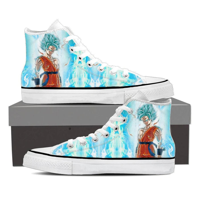 Epic SSJ Blue Goku Shoes