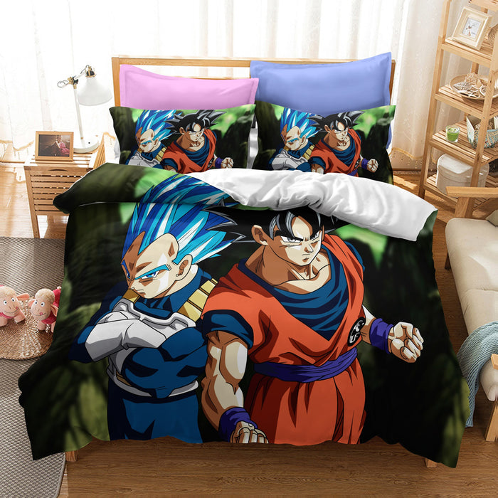 SSGSS Vegeta & Goku Dragon Ball Z Bed Set