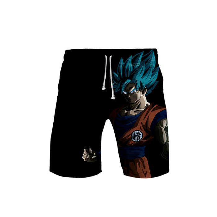 Goku Super Saiyan Blue Dragon Ball Z Shorts