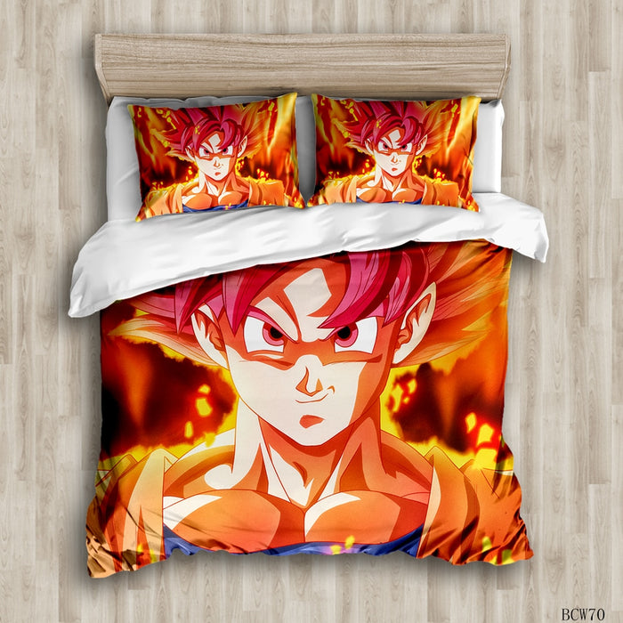 Dragon Ball Z Goku Bed Set