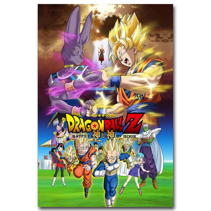 NICOLESHENTING Goku - Dragon Ball Z New Anime Art Silk Poster 12x18 20x30 24x36 inches Wall Picture Home Kids Room Decor 006