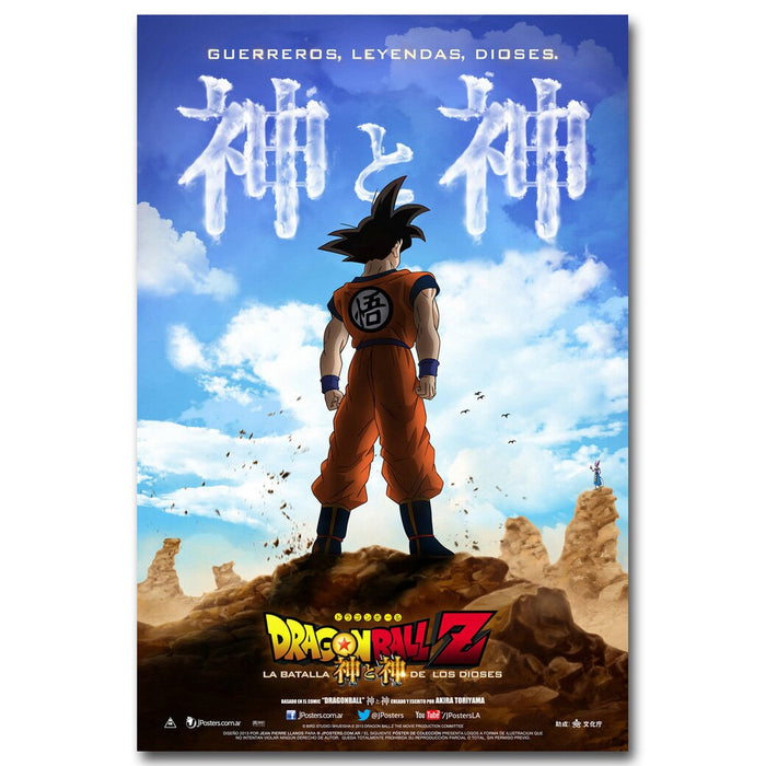 NICOLESHENTING Goku - Dragon Ball Z New Anime Art Silk Poster 12x18 20x30 24x36 inches Wall Picture Home Kids Room Decor 006