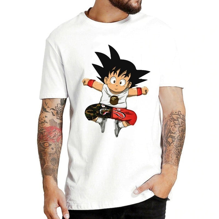 Yoycol Cute Kid Goku Bape T-Shirt S