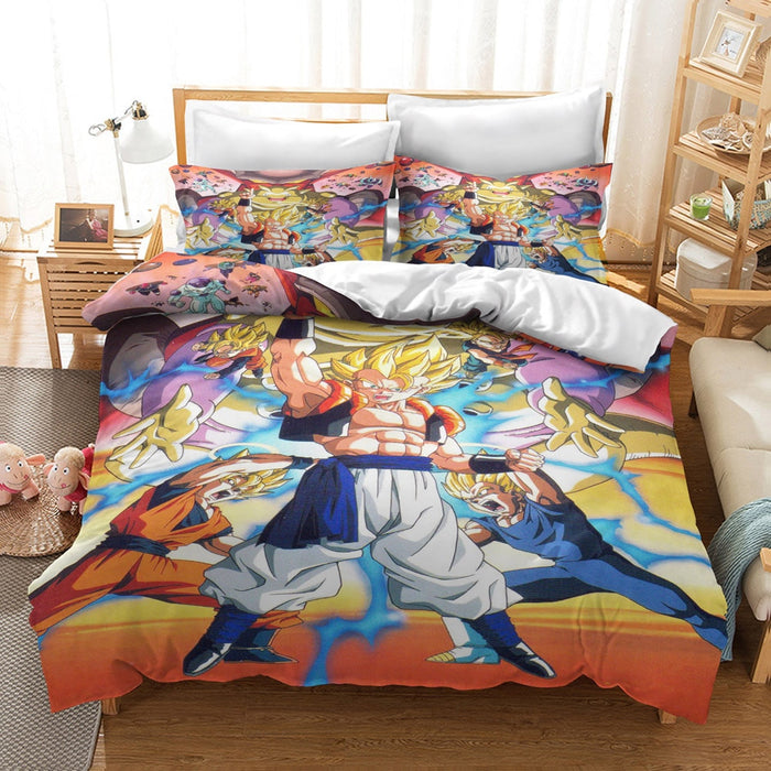 Triple Super Saiyan Goku Dragon Ball Z Bed Set