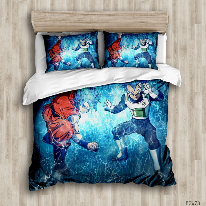 Super Saiyan Blue Bed Set