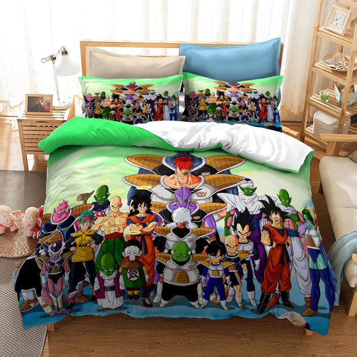 Dragon Ball Z Saga Crew Bed Set
