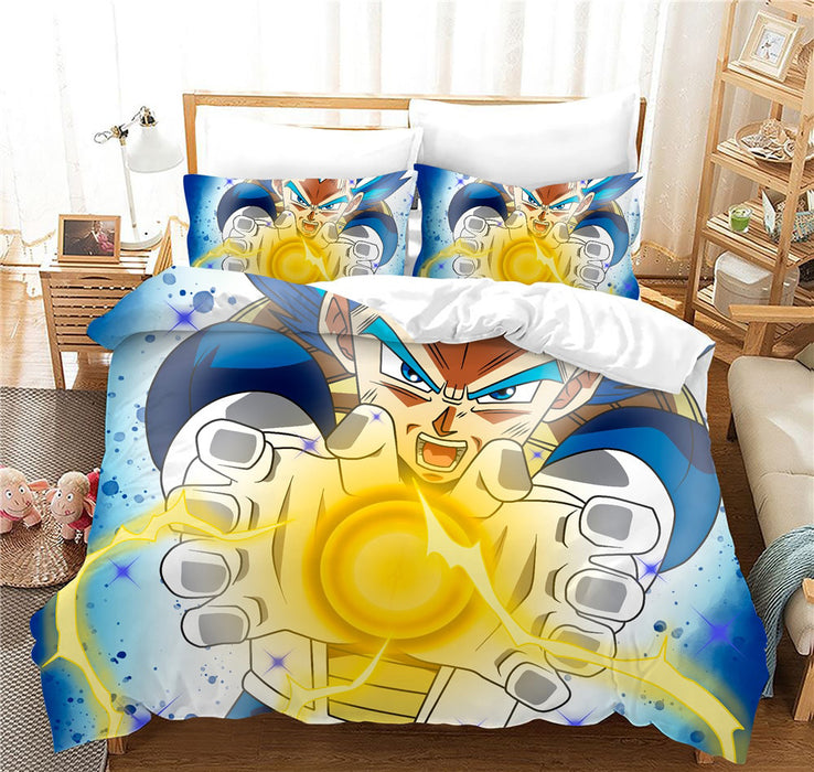 Super Saiyan Blue Vegeta Dragon Ball Z Bed Set Collection 4