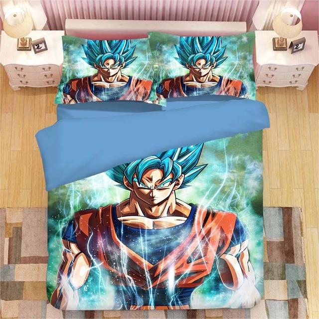 SSGSS Goku  Dragon Ball Super Bed Set