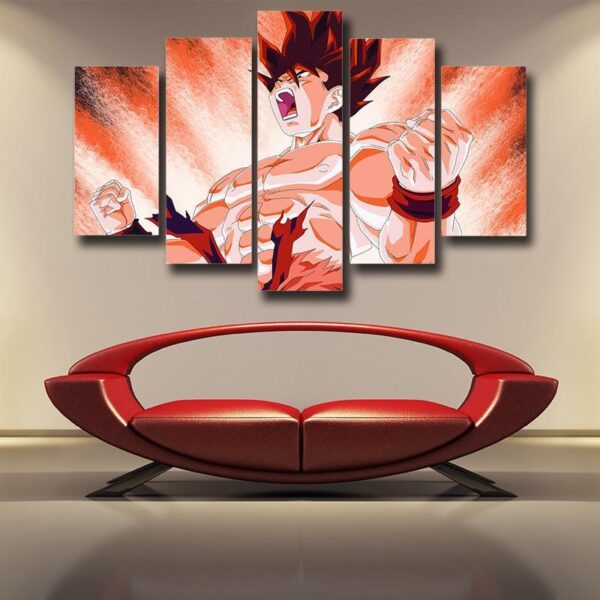Dragon Ball Z Canvas  Super Saiyan Gohan Transformation - Image 2